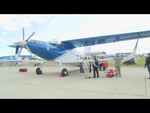 Видео: Модернизированный Ан-2 на МАКС 2017
