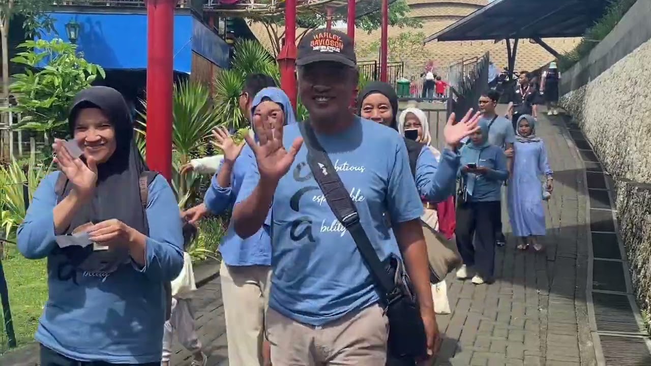 Trip bareng pt ara support by Ad tour & travel salatiga