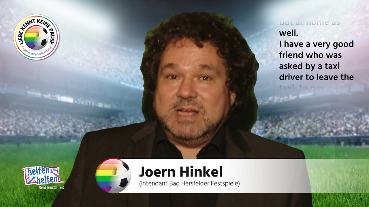 Liebe kennt keine Pause - Joern Hinkel (Intendant Bad Hersfelder Festspiele)