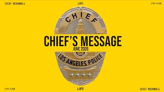 Chief's Message - June 2026