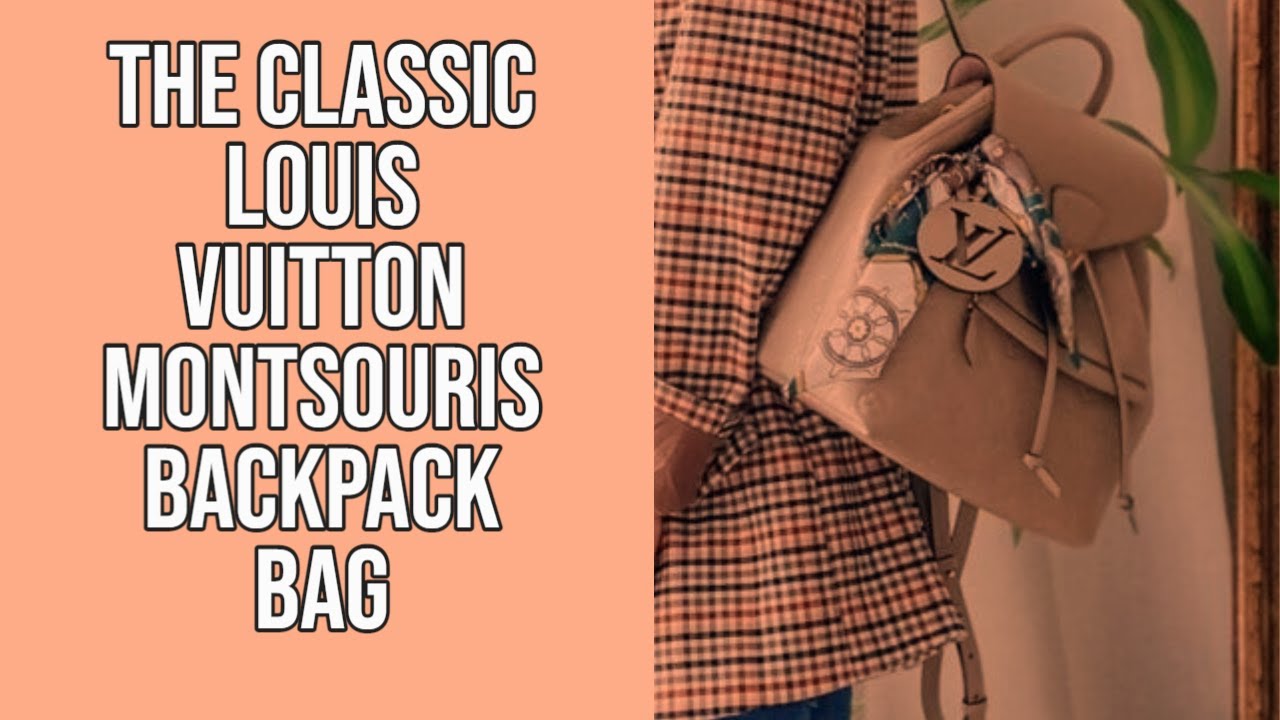 Louis Vuitton Montsouris Empreinte Black Backpack 2022