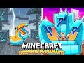 SOBREVIVÍ 100 DÍAS como un SERPIENTE DE DIAMANTE en MINECRAFT HARDCORE!