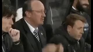 Rafa Benitez Taking Off His Glasses