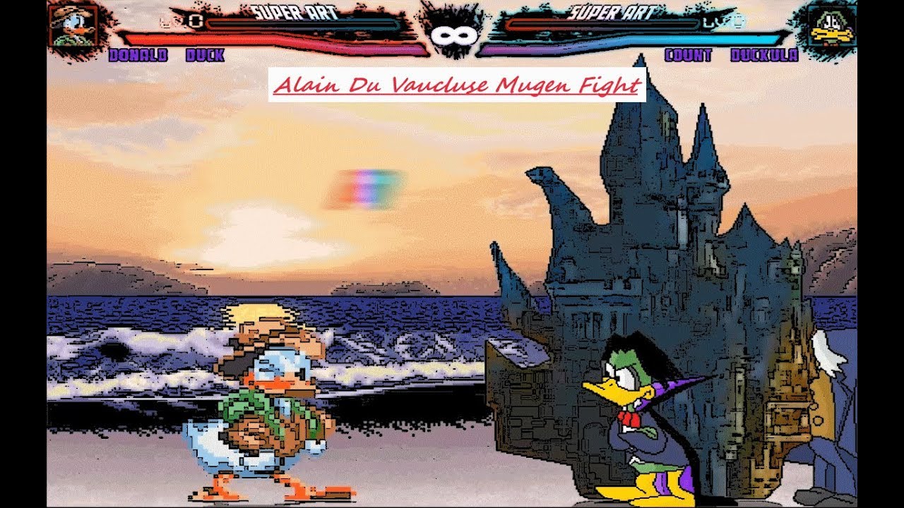 Mugen : Cartoon : Donald Duck Vs Count Duckula (Request)