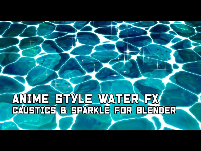 Tutorial: Creating Fake Anime water Blender 2.8 - BlenderNation