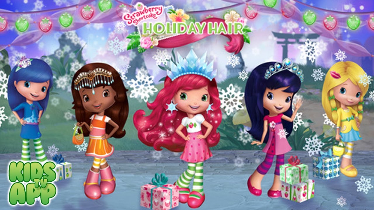 Strawberry Shortcake Holiday Hair - Fashion World (Budge Studios) - Best App For Kids