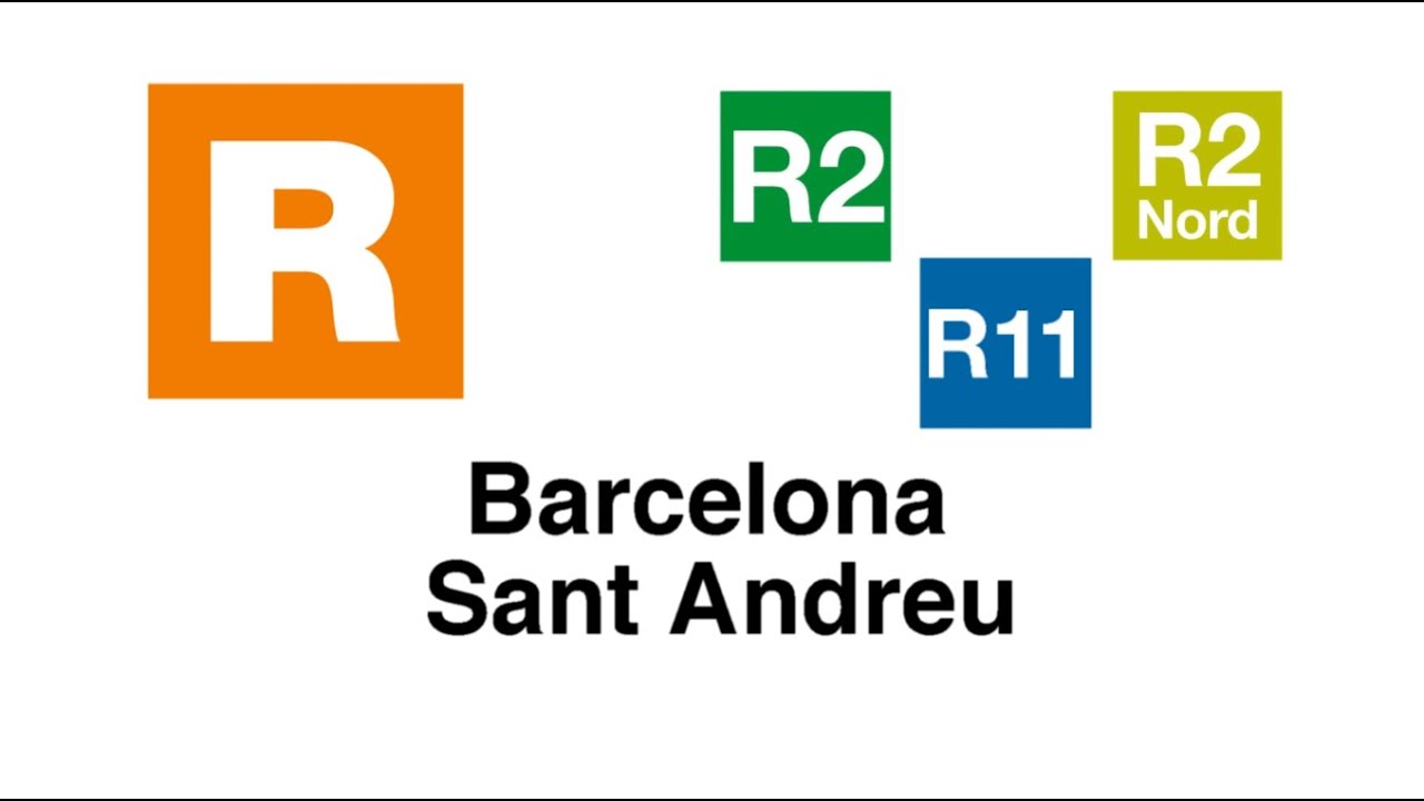 Estación de Barcelona Sant Andreu - Rodalies