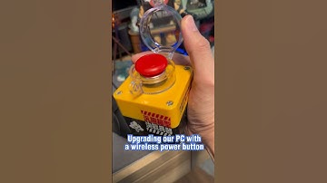 Draadloze startknop om uw pc-installatie in en uit te schakelen