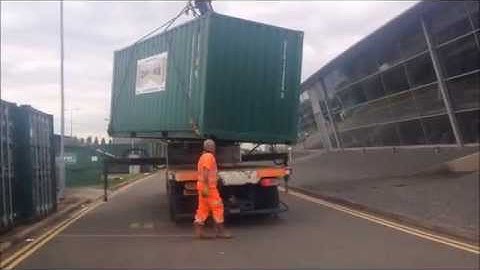How to: Load a 20ft New Storage Container