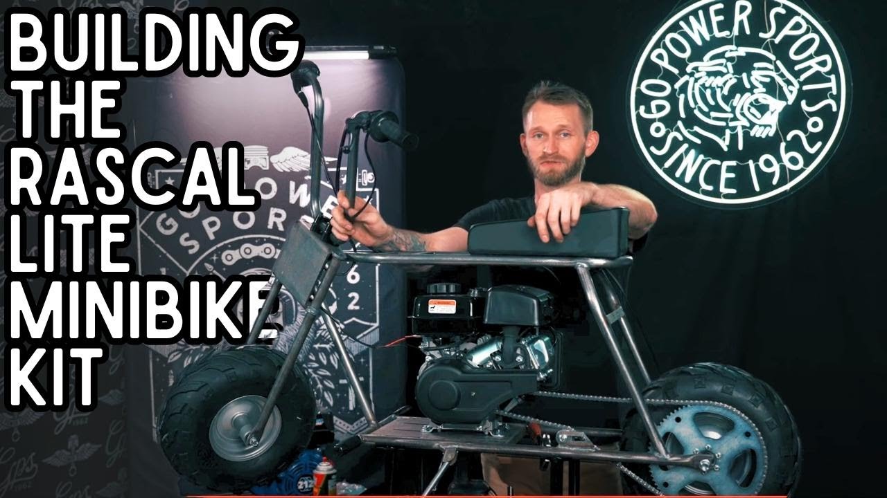 How To Build The Rascal Lite Mini Bike Kit - Youtube