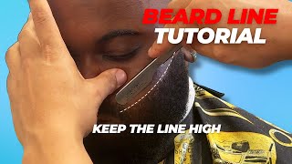Beard Lineup Tips: Get the Sharp Line Without Pushing Down the Beard How To Get A Sharp Beard Line Without Enhancements