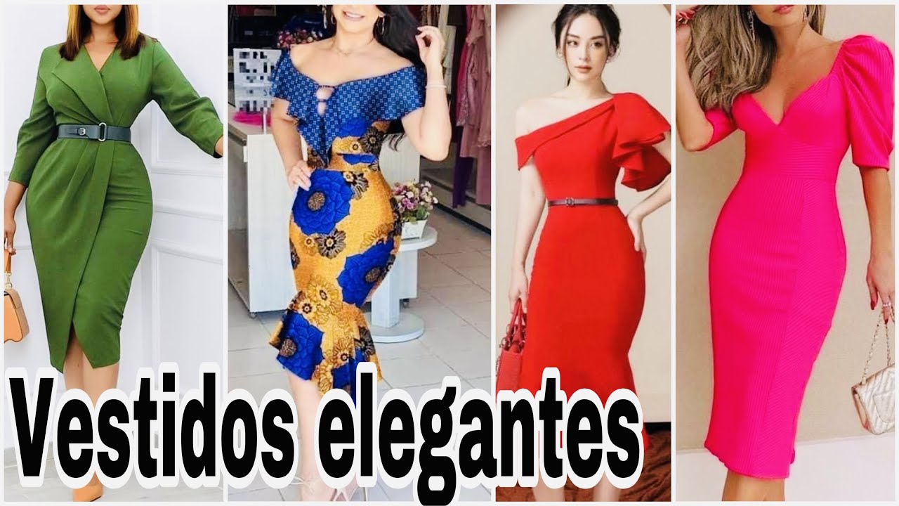 HERMOSOS VESTIDOS CORTOS ELEGANTES💖outfits - YouTube