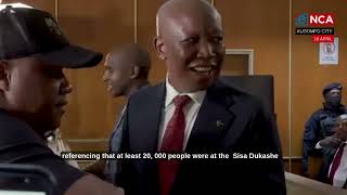 D-Day For Malema In Firearm Discharge Case