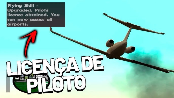 tutorial] Como pilotar o avião Hydra do GTA San Andreas - GTA