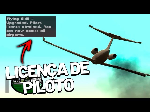 Como pegar um avião no GTA San Andreas - Jogos Palpite Digital