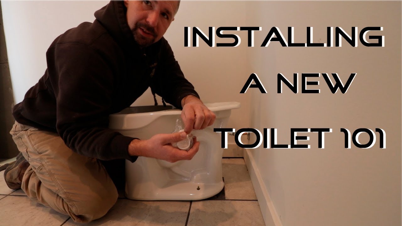 Easily…Install A New Toilet YouTube