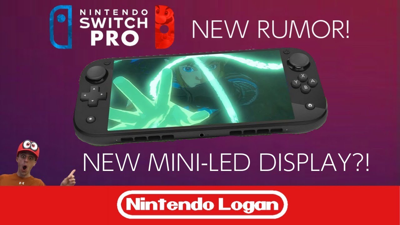 Nintendo Switch Pro Mini New Nintendo Switch Pro Mini LED Display RUMOR! - YouTube