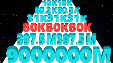 Number Run Shooting vs Numbers Run - Satisfying ASMR Gameplay (Maths Game)