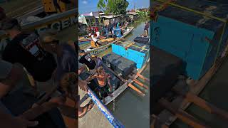 Tjap Drrragg Ready To Bathebrt  Passing The Nyadran Balongdowo Bridge