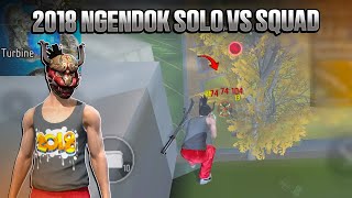 NGENDOK MISI KILL 25 SOLO VS SQUAD‼️ PAKAI BAJU OLD 2018 AUTO BOOYAH