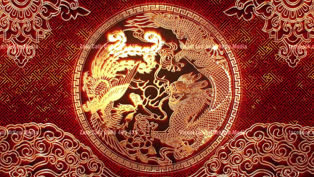 Visual background Hoa Văn Việt nam - Rồng Phượng - YouTube