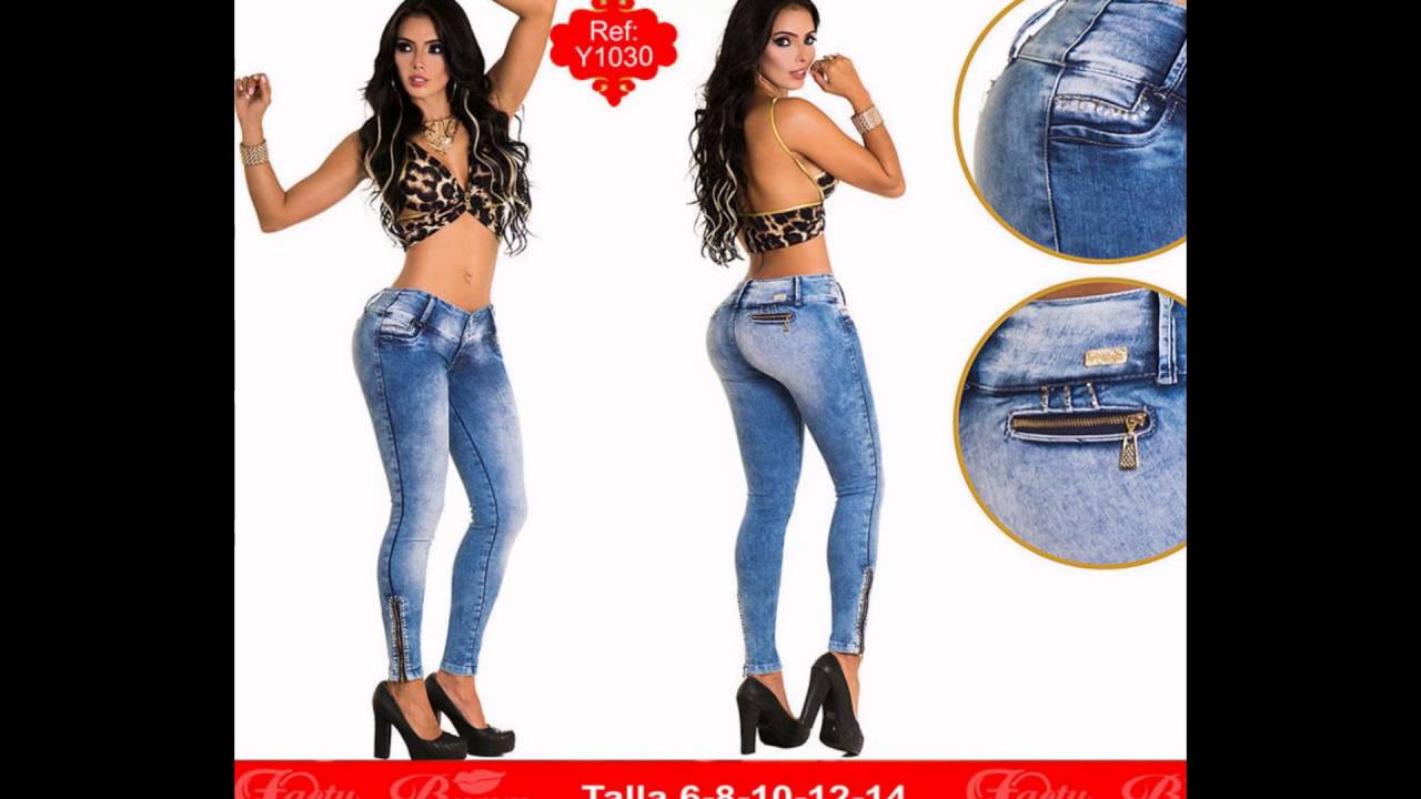 JEANS COLOMBIANOS DE MAYOREO (213) 471 2255 YouTube