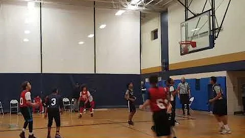 Kenneth Larry #6 Davieire Hosey #3 basketball 2018