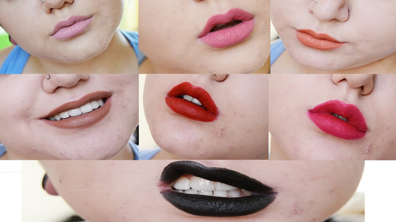 - ♡ ☾ SWATCHES: TASTYLIPS lipstick by MULAC☽ ♡ -