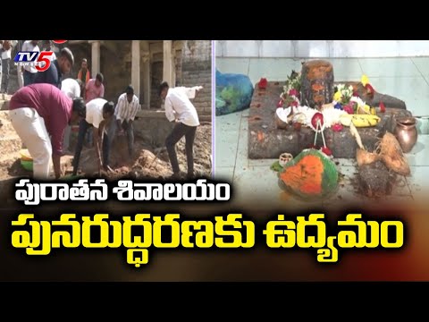 పురాతన శివాలయం పునరుద్ధరణకు ఉద్యమం - Save Gachubavi ( Ancient Shiva Temple ) In Kalwakurthy | TV5 - TV5NEWS