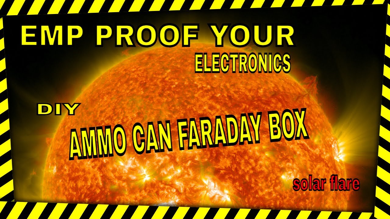 Protect Your Electronics from an EMP with DIY Faraday Box - YouTube