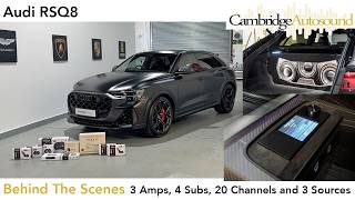 Audi RSQ8 big audio upgrade. B&O out, Helix and Brax in.