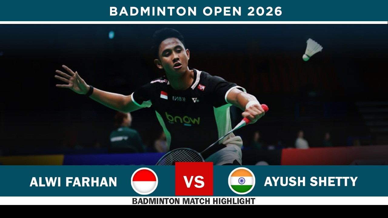 Alwi Farhan vs Ayush Shetty All England Open Badminton 2026