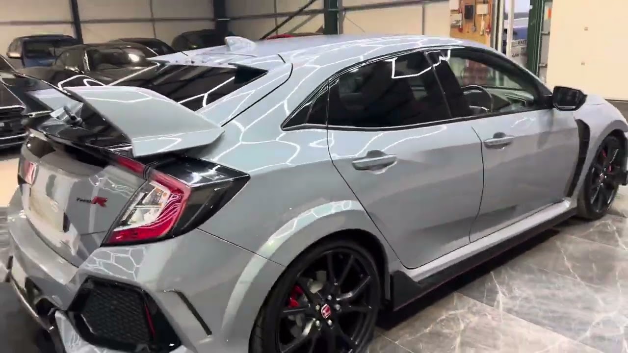 2017 HONDA CIVIC TYPE R GT SONIC GREY - YouTube