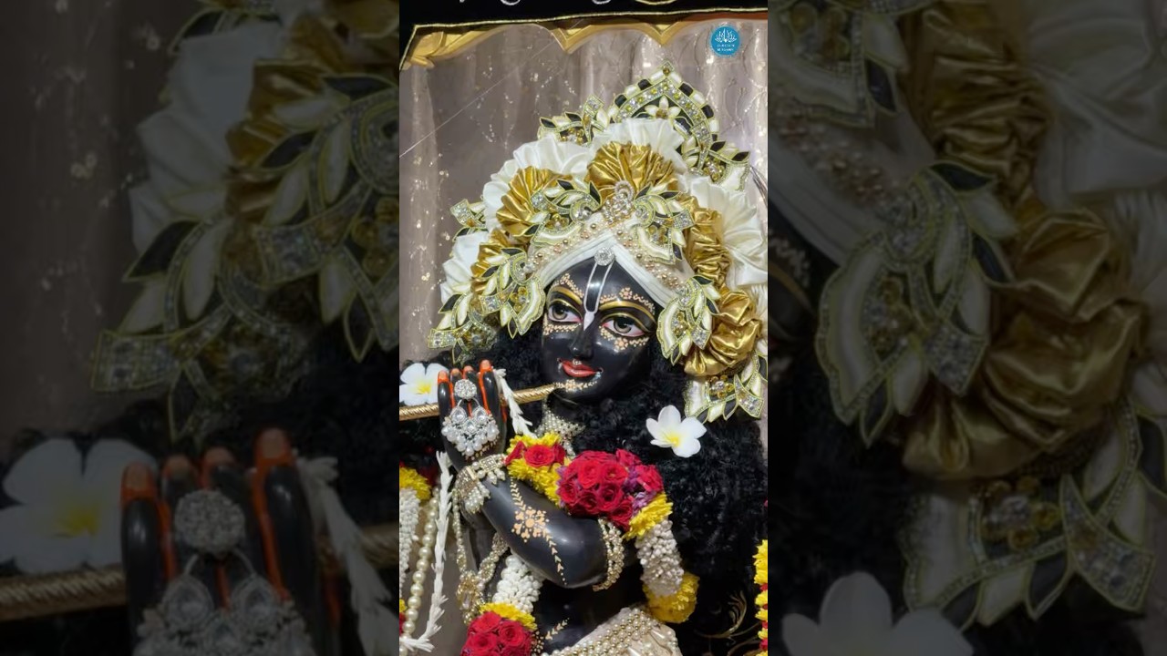 Sri Sri Radha Krishna Shringar Darshan Today | Divine Darshan from ISKCON Bhiwandi