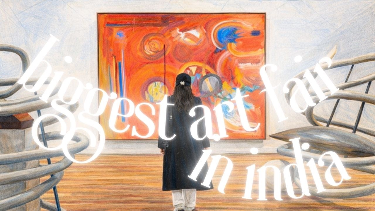 What do you do at an Art Fair? Let's go to India Art Fair | Artist, galleries, design, and more!