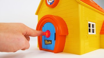 बच्चों के लिए सर्वश्रेष्ठ बच्चा सीखना वीडियो रंग और शब्द जानें पोरोरो द लिटिल पेंगुइन टॉय डॉलहाउस!