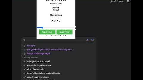 Max Efficiency with Simple Focus Mode – Your Chrome Pomodoro Companion (demo)