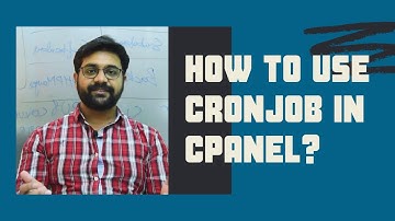 How to use CronJob in cPanel?