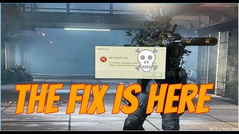 How To Fix DEV ERROR 5476 In Call of Duty: Warzone