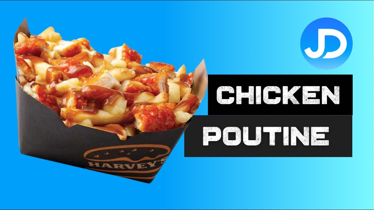Harveys Spicy Buffalo Chicken Poutine review YouTube