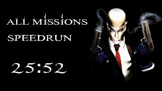 Hitman: Codename 47 in 25:52 - All Missions | Speedrun