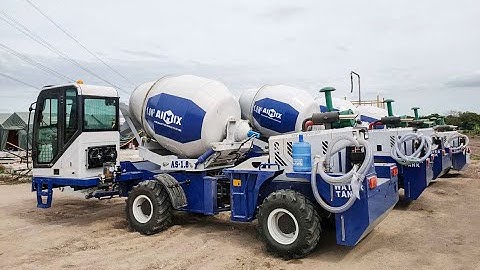 What Is Self-Loading Concrete Mixer Truck