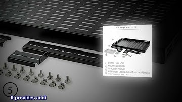 StarTech.com 1U Adjustable Vented Server Rack Mount Shelf - 175lbs - HDP Shop