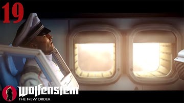 Wolfenstein The New Order Walkthrough Gameplay Part 19 - To the Moon - (PS3 Blind Lets play)