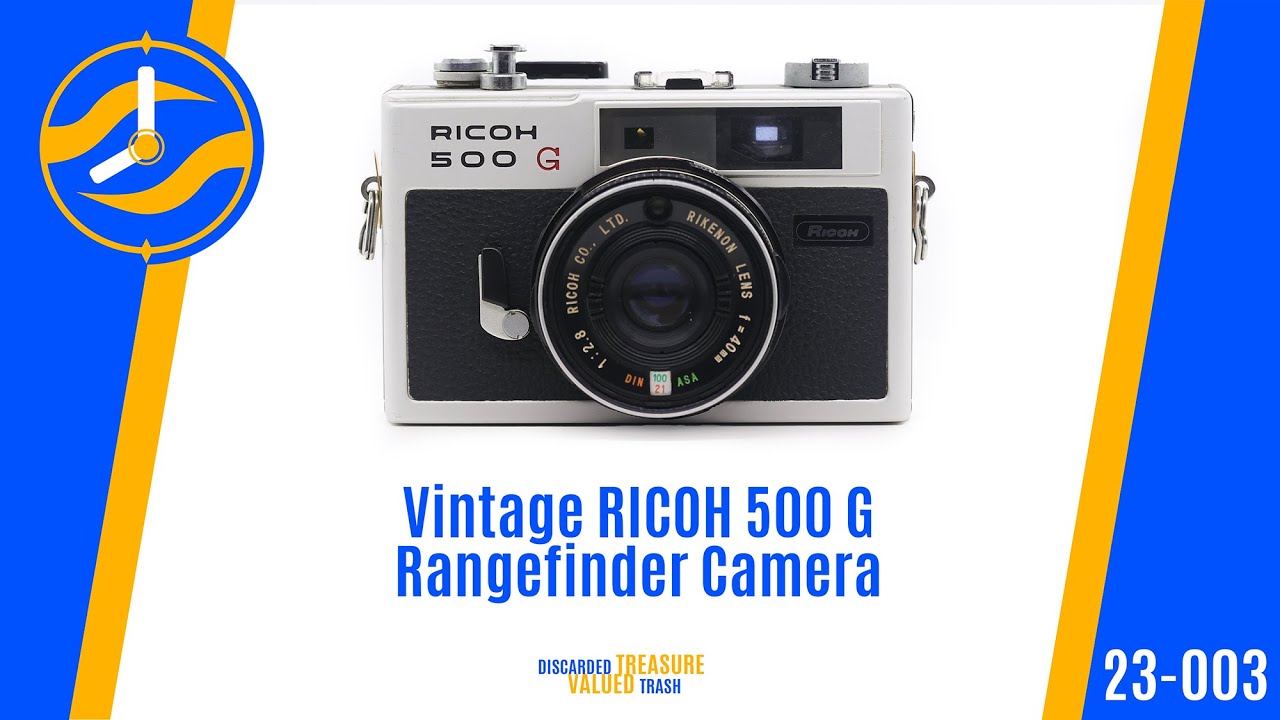 RICOH 500G RANGEFINDER CAMERA YouTube