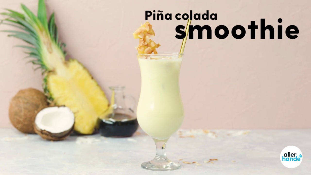 Piña colada smoothie