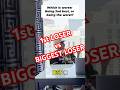 Would you rather be the 1st loser or the Biggest loser?