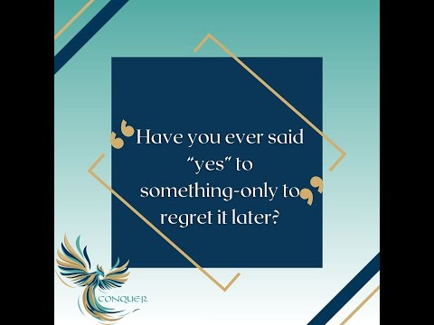 Do you regret saying "yes"?