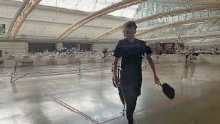 Tyler Slagill VS Max Carrol in the Gamma Pickleball Classic 4.5 Singles