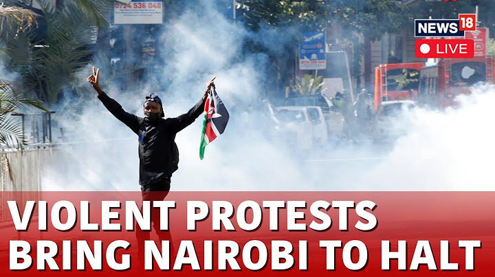 Nairobi Protests Live | Kenya News Live | Protest Erupts In Nairobi Over Finance Bill Live | N18G